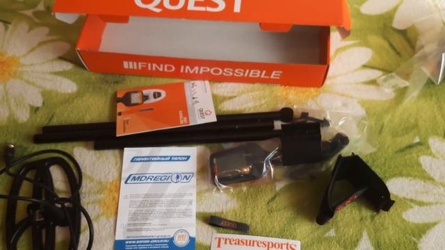 Приобрёл себе металлоискатель Quest х5
