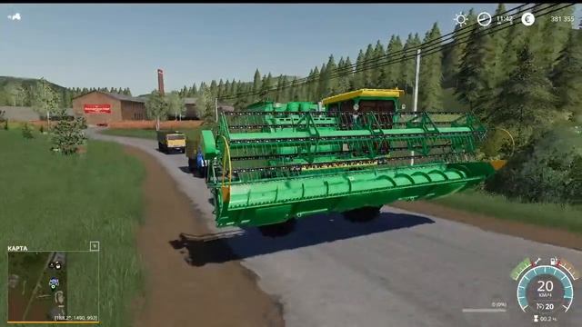 Обзор на карту Простоквашино для Farming Simulator 19 смотреть онлайн