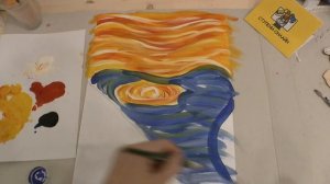 Как нарисовать картину Эдварда Мунка _Крик_ Видео Урок №28.mp4