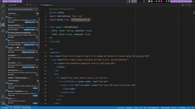 Quickly create a Vite + Vue + Vue Router + VueX + Tailwindcss with JIT engine.