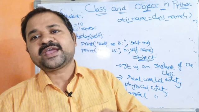 Class and Object in Python Programming