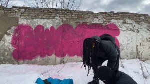 Рисуем граффити с пацанами