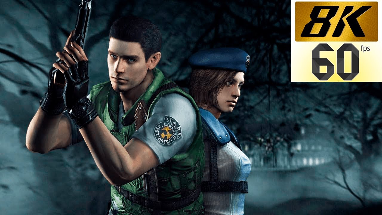 Resident Evil HD Remaster - Intro (Remastered 8K 60FPS)