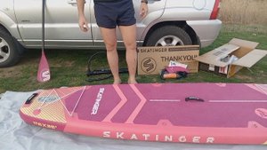 Обзор на sup board Skatinger SERIAL PINK 11'6. supboard-sunshine.ru
