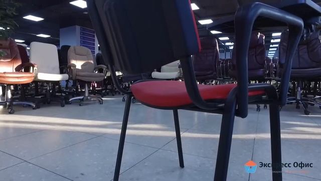 Обзор офисного стула ИЗО black T с пюпитром смотреть онлайн