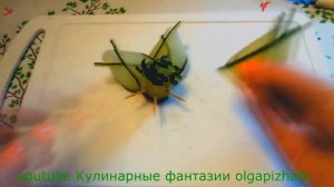 Украшения из Огурца! Как Красиво Нарезать Огурцы!