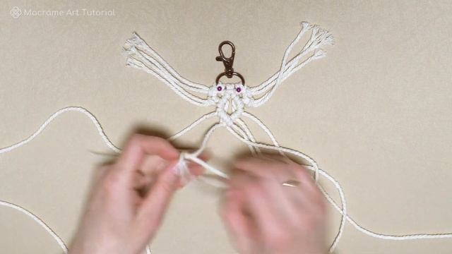 Macrame Feathers Tutorial | Feather DIY | Keychain | Easy macrame feather tutorial смотреть онлайн