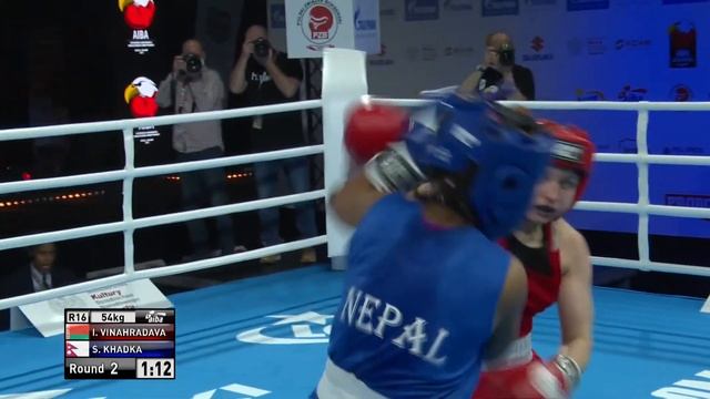 Kielce 2021 Session1A (W54kg) VINAHRADAVA Iryna (BLR) vs KHADKA Sumina (NEP) смотреть онлайн