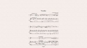 Vocalise (Rachmaninoff)  for Violin and Piano