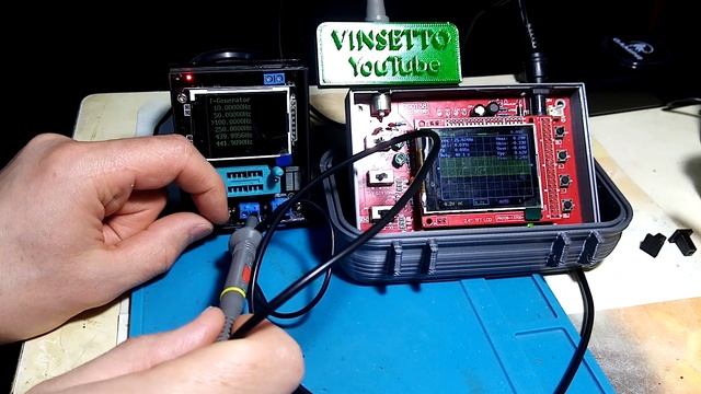 осцилограф DSO138 замер частоты до 1 мгц смотреть онлайн