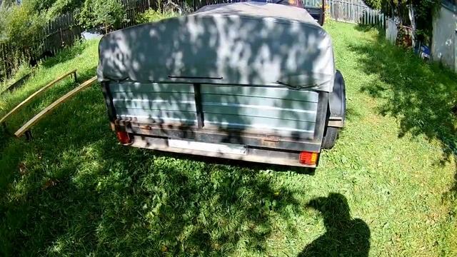 Дооснащение, доработка бортового прицепа LAKER смотреть онлайн