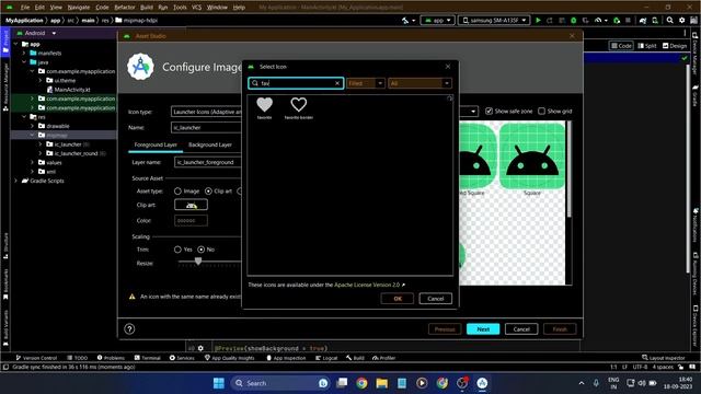 Change App Icon In Android Studio Jetpack Compose | Change The Launcher Logo In Android Studio
