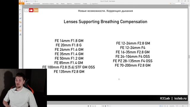 Разбор возможностей Sony Alpha 7 IV смотреть онлайн