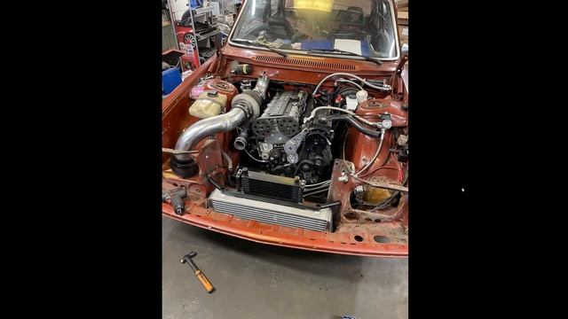 Volvo 242 T5 project recap in english | Slide show from beginning to this point смотреть онлайн