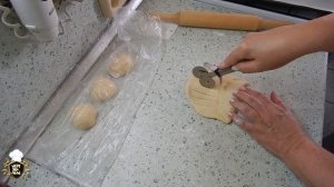 8 простых способов формовки булочек.Булочки с начинкой.