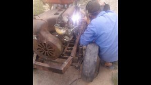 Самодельный минитрактор с двигателем УД-2. Часть 1. Постройка.