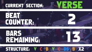 Funky Disco Drumless Backing Track