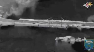 ВКС России поразили переправу ВСУ в Херсонской области.mp4