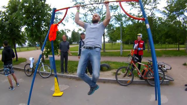 Оческих Андрей [ГТО: подтягивание на перекладине] 27 июня 2015 смотреть онлайн