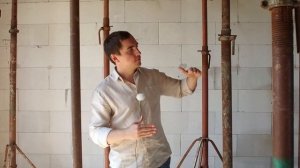Монолитное перекрытие в 2-х этажном доме из газобетона // строим коробку за лето
