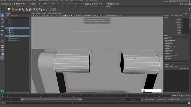 4. Maya для начинающих. Создаем модель ящика в Autodesk Maya.