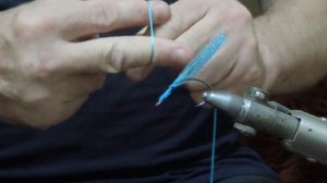 монтаж блесны Тасманский дьявол одинарным крючком с мушкой хвостиком из антрона т 89621222022