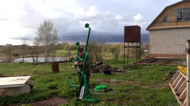 Сборка граблей ворошилок EKIW//Жизнь в деревне//Деревня смотреть онлайн