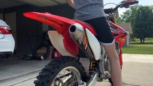 CRF 450X FMF MegaBomb Factory 4.1 Exhaust Sound