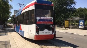 Евпатория трамвай №1