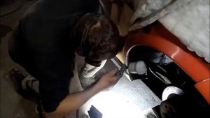 Подготовка Порога к покраске, после переварки #Opel vectra