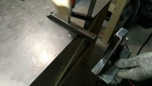 Мощная струбцина для сварки, такую не купить в магазине. Homemade welding clamp. #струбцина
