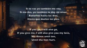 Enrique Iglesias - DUELE EL CORAZON | Spanish / English (Lyrics Video)