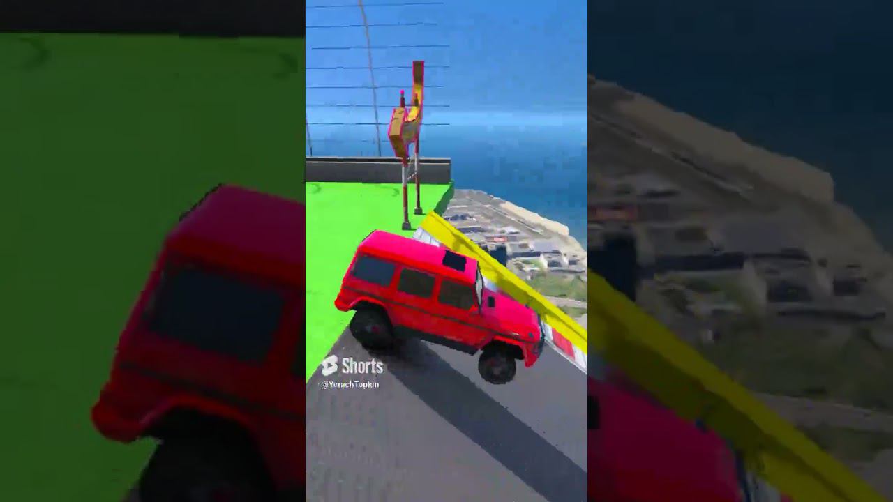 КАК ВЫСОКО В НЕБО УЛЕТИТ ЧИТ ТАЧКА С ОГРОМНОГО ТРАМПЛИНА? ПРЫЖКИ В ВЫСОТУ ГТА 5! #shorts смотреть онлайн