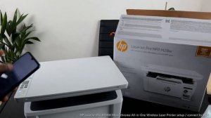 HP LaserJet Pro M28W Monochrome All in One Wireless Laser Printer setup / connect to WIFI