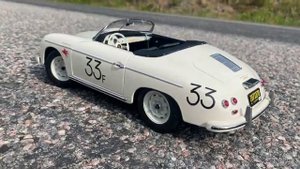 Porsche 356 A Speedster 1955 in 1/12 scale from KK scale