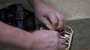 Тестирование самодельного квадрокоптера на ESP32