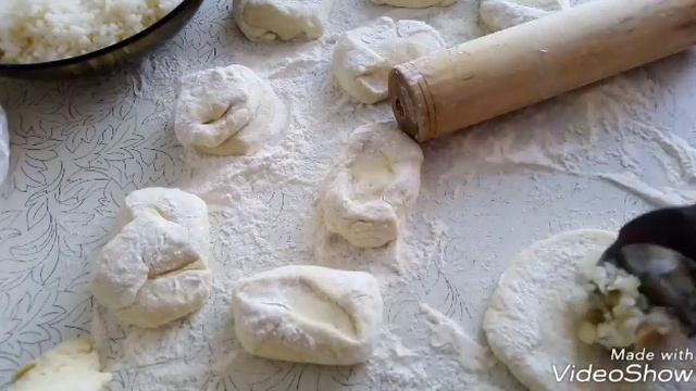 ПИРОЖКИ С СОЛЁНЫМИ ГРИБАМИ / CAKES WITH PICKLED MUSHROOMS