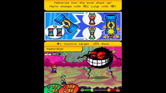 Mario and Luigi: Bowser's Inside Story - Final Boss + Ending смотреть онлайн