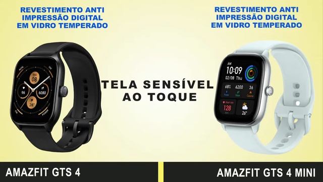 Smartwatch Amazfit Gts 4 vs Amazfit Gts 4 Mini │Comparativo Completo смотреть онлайн