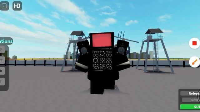 Обзор на титанов в Ultimate skibidi toilet RP смотреть онлайн