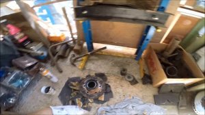 Замена тормозных дисков Delica квадрат