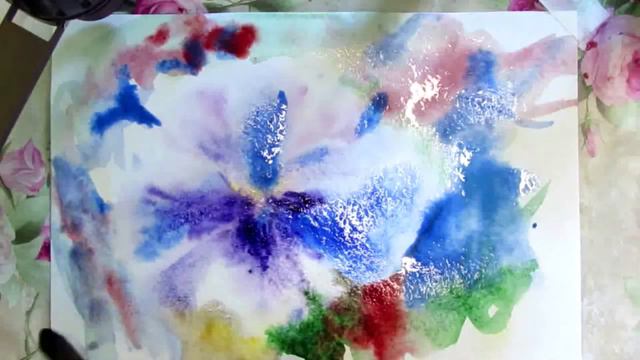 Фиалка/Мастер-клас акварельной живописи от Ольги Руссу/Watercolor / Olga Russu смотреть онлайн