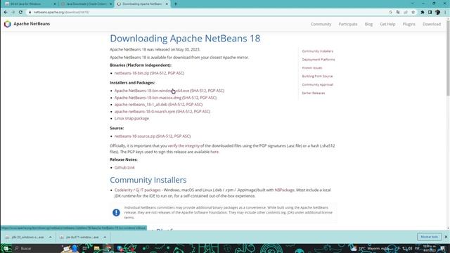 Como Descargar e Instalar NetBeans y JDK 2023 смотреть онлайн