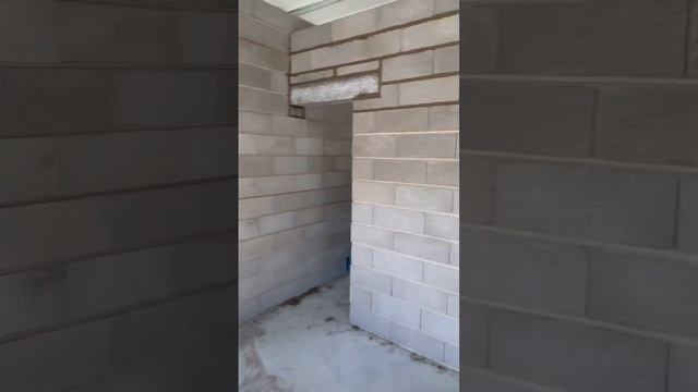 Кладка блоков под чистый шов#керамзитный камень#строительство #стройка #shortvideo смотреть онлайн