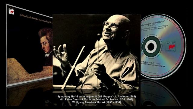 W.A. Mozart - Sinfonie No.38 K.504 'Prague' (dir. Pablo Casals, Marlboro Festival Orchestra, 1968)