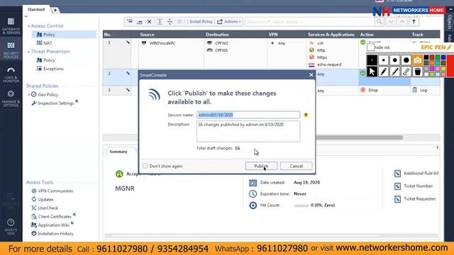 Adding Second Security Gateway- Checkpoint Firewall Training смотреть онлайн