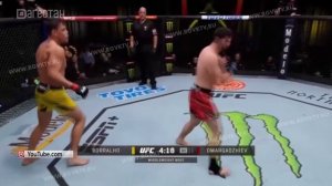 Гаджи Омаргаджиев проиграл бразильцу Кайо Борральо на турнире UFC