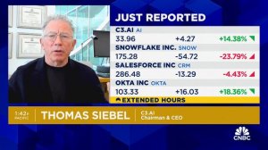 C3.ai CEO Thomas Siebel: We've spent the last 15 years preparing for the AI wave