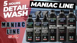 MANIAC LINE DETAIL WASH. Отмыл всю грязь после 2 недель