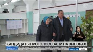 Кандидаты-одномандатники проголосовали на выборах